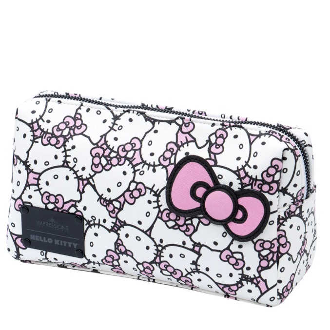 Hello Kitty Impressions Vanity Cosmetic Pouch Brand New